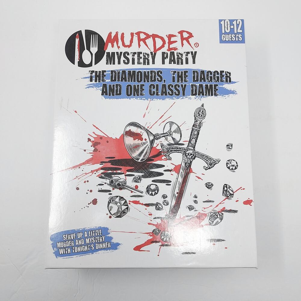 NEW Murder Mystery Party "The Diamonds, The Dagger, And One Classy Dame